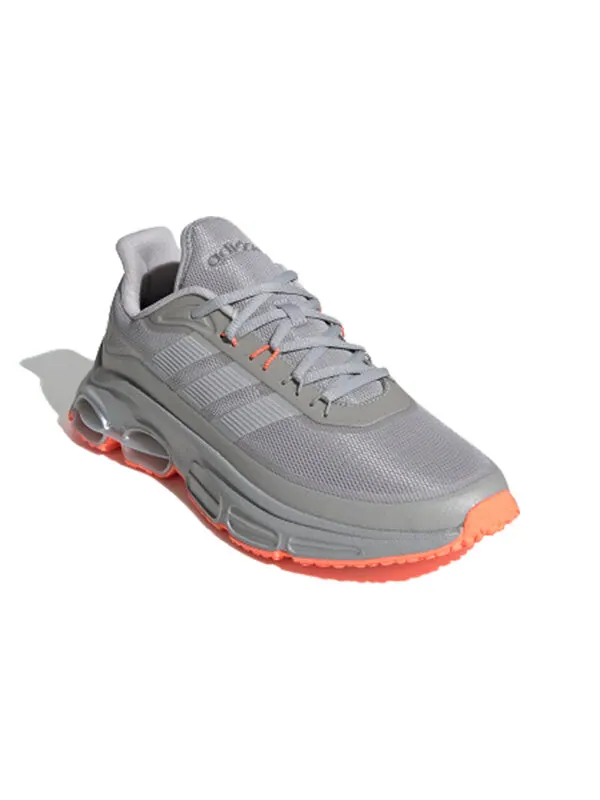 Кроссовки neo quadcube Adidas — изображение 2 из 4, серый/оранжевый