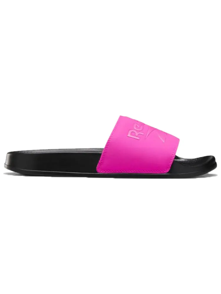 Шлепанцы Reebok Classic Slide Black Pink Slippers 'Black Pink' — изображение 2 из 6, черный