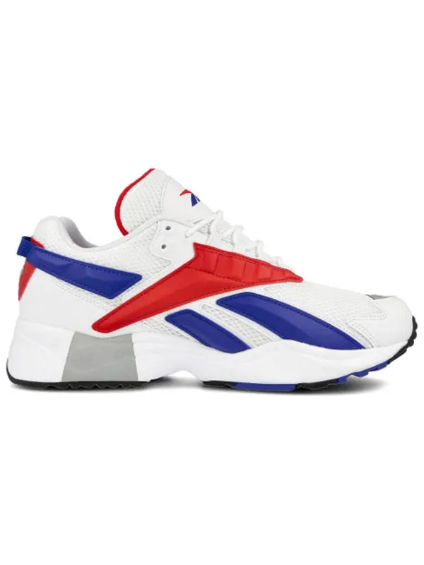 Кроссовки interval 96 'royal scarlet' Reebok — изображение 2 из 4, белый/красный/синий