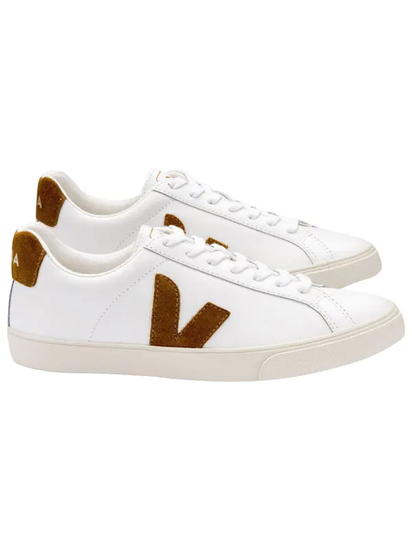 Кроссовки esplar leather 'white camel' Veja — изображение 2 из 4, белый