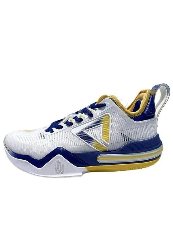 Кроссовки aw1 andrew wiggins 'blue white' Peak — изображение 1 из 4, синий/белый/желтый