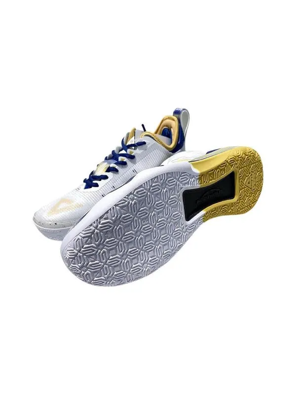 Кроссовки aw1 andrew wiggins 'blue white' Peak — изображение 4 из 4, синий/белый/желтый
