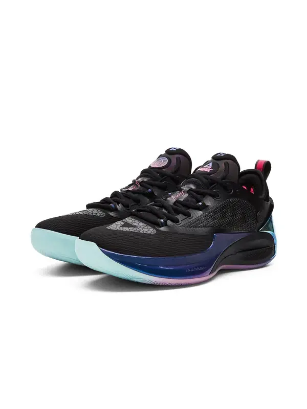 Кроссовки aw2 andrew wiggins 'black' Peak — изображение 2 из 3, черный/синий/фиолетовый