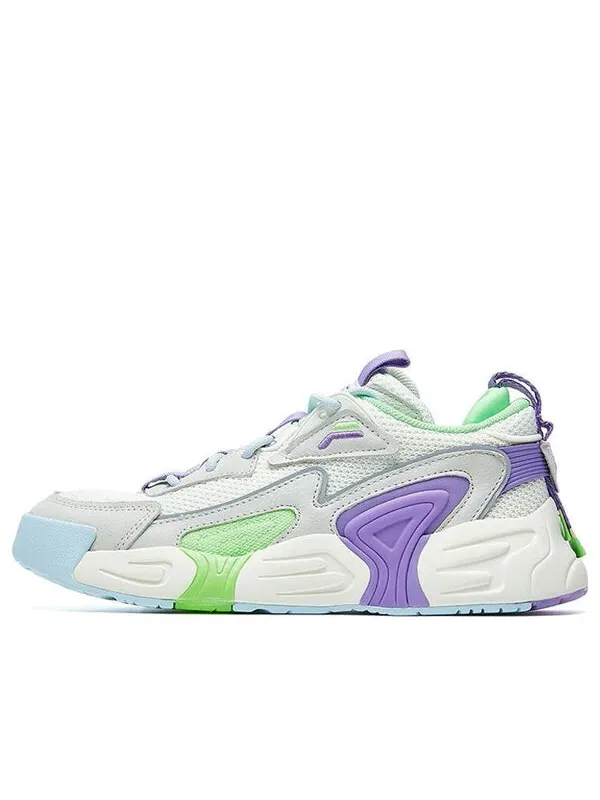 Кроссовки swarm low swirl sneakers purple/white/grey Fila — изображение 1 из 4, белый