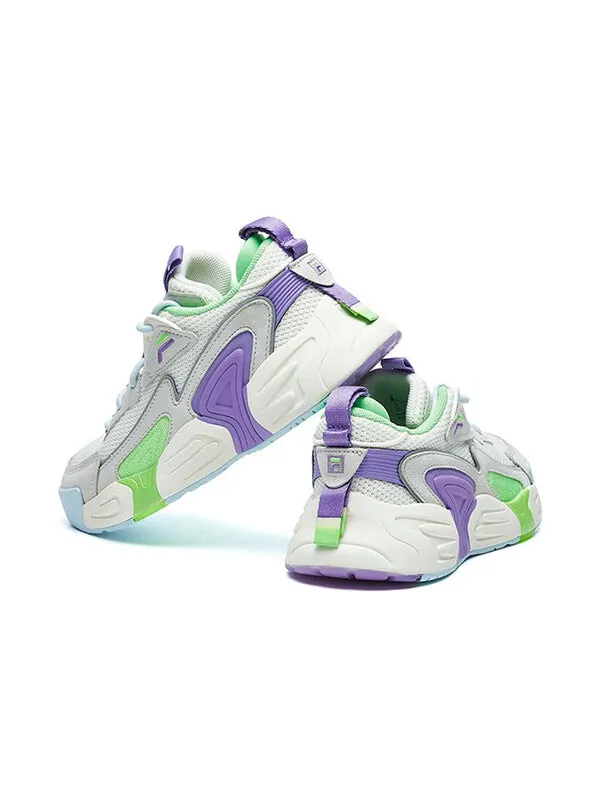 Кроссовки swarm low swirl sneakers purple/white/grey Fila — изображение 3 из 4, белый