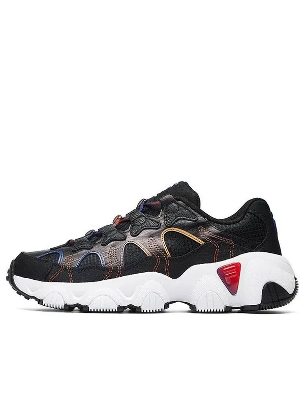 Кроссовки jagger retro running shoes black/orange Fila — изображение 1 из 4, черный/оранжевый