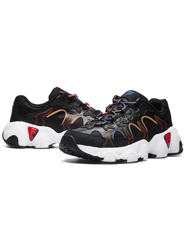 Кроссовки jagger retro running shoes black/orange Fila — изображение 4 из 4, черный/оранжевый