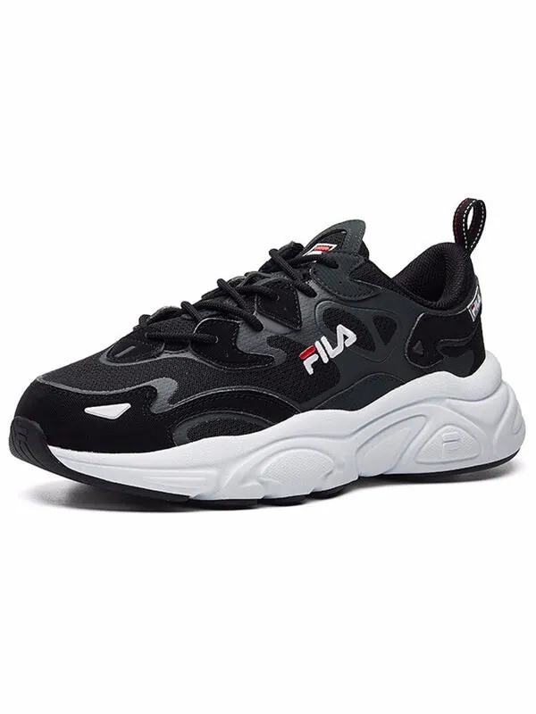 Кроссовки FILA Mars Running Shoes Grey 'Black Dark Gray' — изображение 2 из 4, черный/темный серый