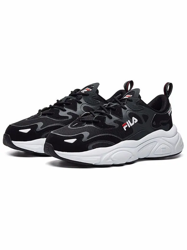 Кроссовки FILA Mars Running Shoes Grey 'Black Dark Gray' — изображение 3 из 4, черный/темный серый