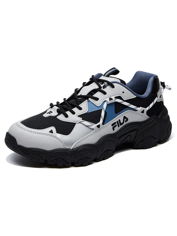 Кроссовки fluid low tops black gray blue Fila — изображение 2 из 4, черный/серый/синий