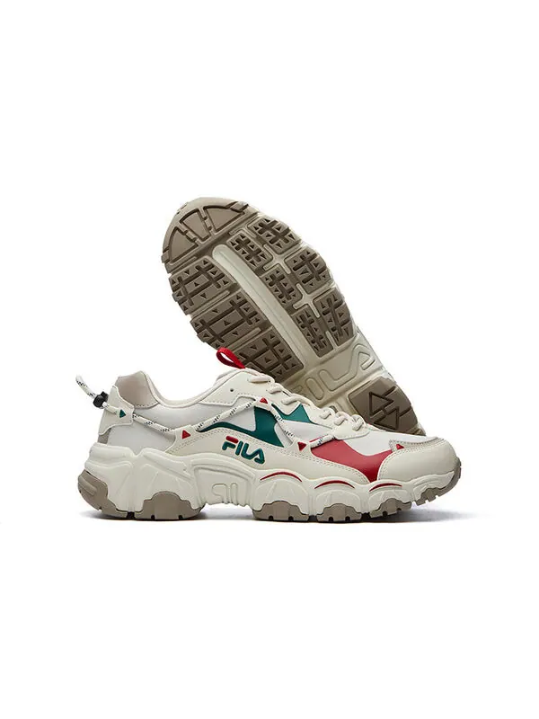 Кроссовки fluid low tops sports shoe yellow Fila — изображение 4 из 4, желтый/красный/синий