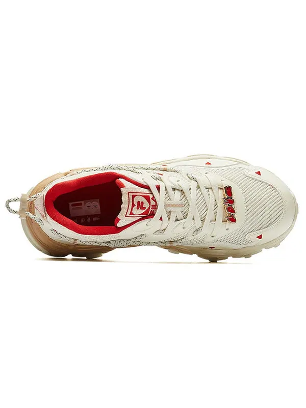 Кроссовки heritage-fht dad shoes beige/white Fila — изображение 4 из 4, белый