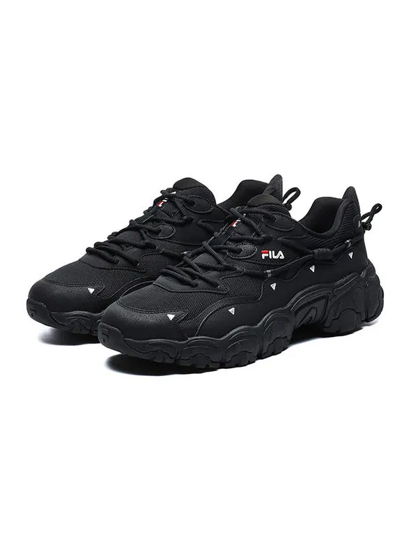 Кроссовки low top running shoes 'black white' Fila — изображение 3 из 4, черный/белый