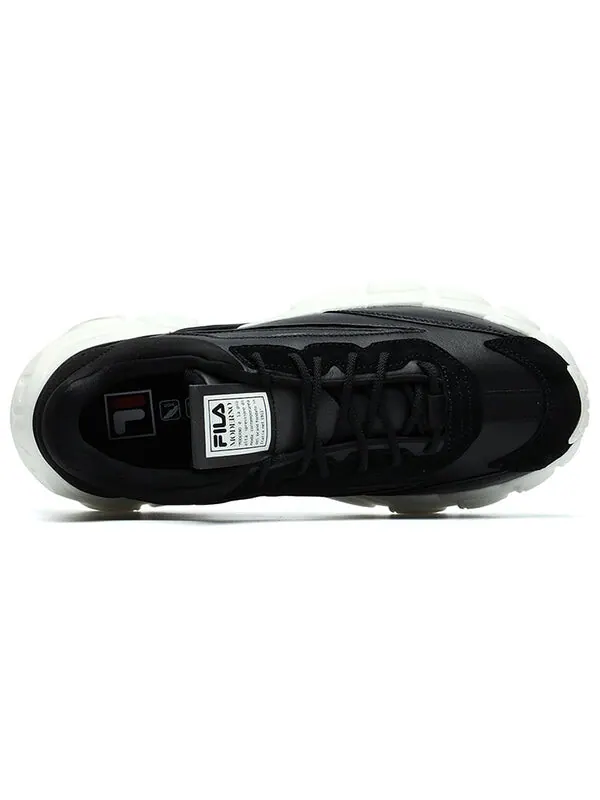 Кроссовки fashion sneakers low-top running shoes black/white Fila — изображение 3 из 4, черный/белый