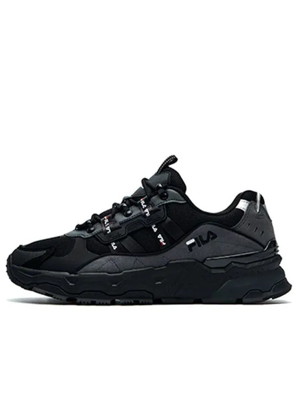Кроссовки fashion sneakers low running shoes black/grey Fila — изображение 1 из 4, черный/серый