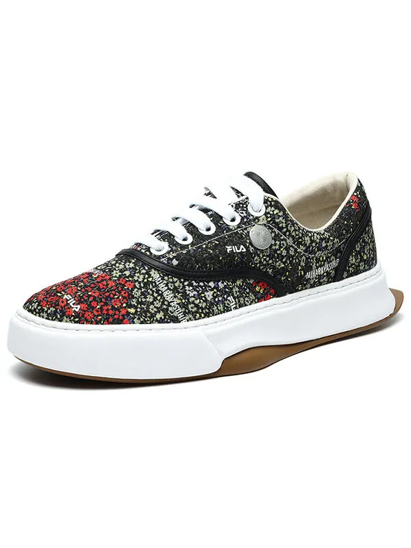 Кроссовки floral sneakers black/green Fila — изображение 2 из 4, черный/зеленый
