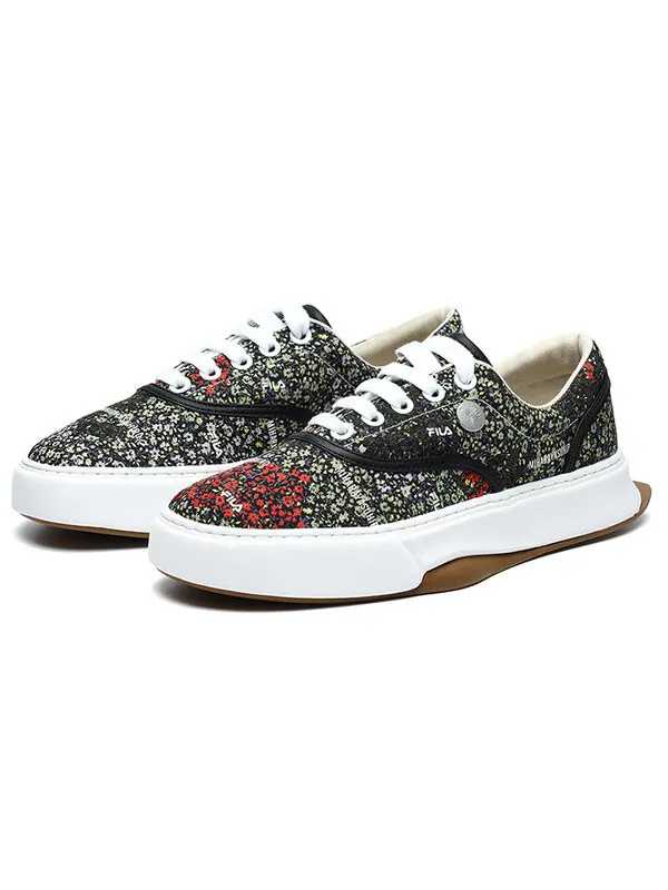 Кроссовки floral sneakers black/green Fila — изображение 3 из 4, черный/зеленый