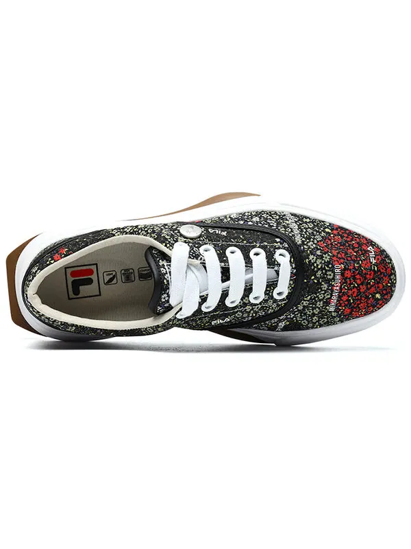 Кроссовки floral sneakers black/green Fila — изображение 4 из 4, черный/зеленый