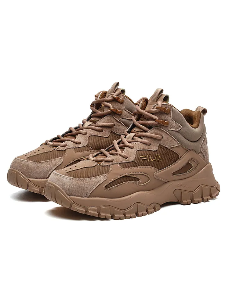 Кроссовки Fila Tracer High-Top Running Shoes Coffee — изображение 2 из 5, темный