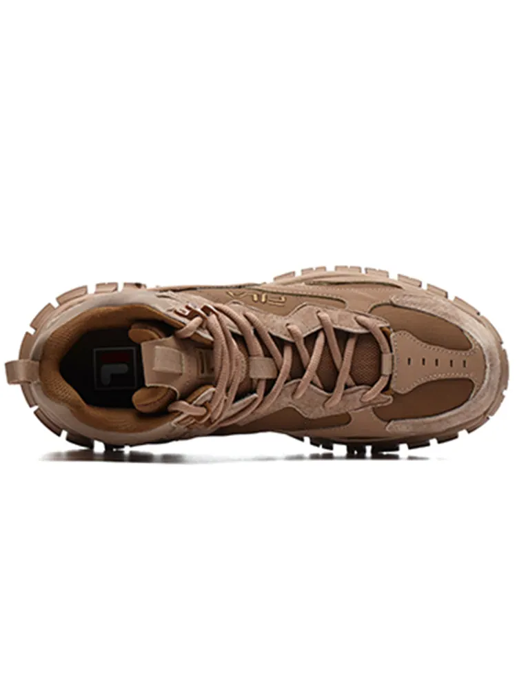 Кроссовки Fila Tracer High-Top Running Shoes Coffee — изображение 3 из 5, темный