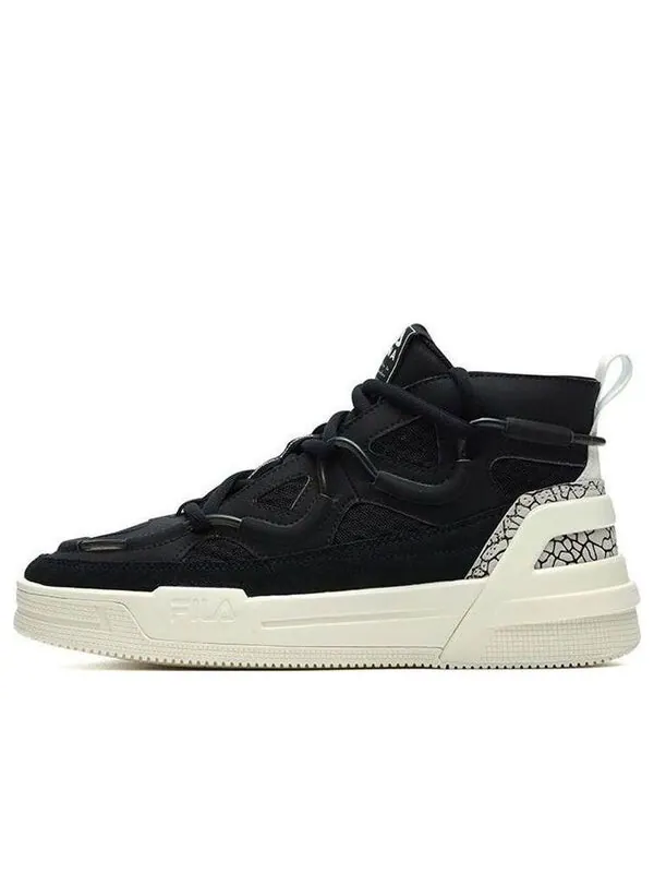 Кроссовки high-top black/white Fila — изображение 1 из 4, черный/белый