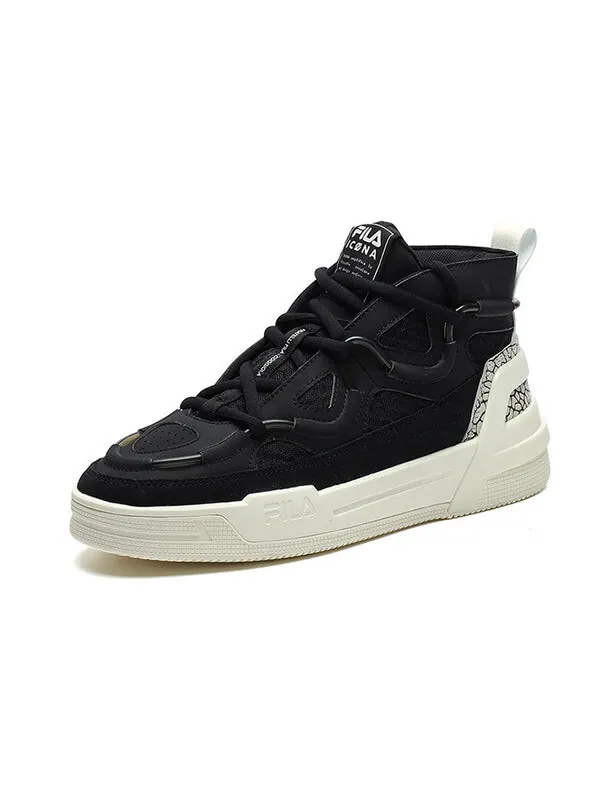 Кроссовки high-top black/white Fila — изображение 2 из 4, черный/белый