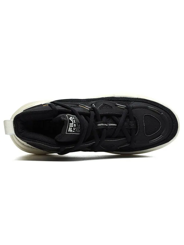 Кроссовки high-top black/white Fila — изображение 3 из 4, черный/белый