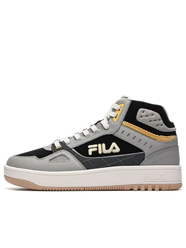 Кроссовки glory mid basketball shoes 'grey black' Fila — изображение 1 из 4, серый/черный/белый