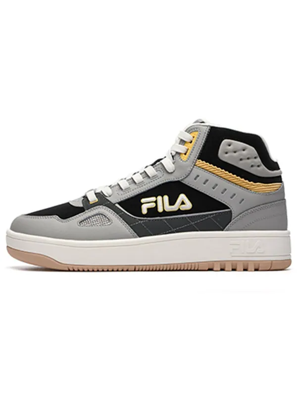 Кроссовки glory mid basketball shoes 'grey black' Fila — изображение 2 из 4, серый/черный/белый