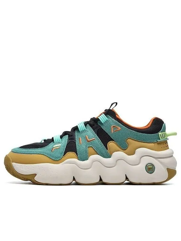 Кроссовки barricade 2 low-top green Fila — изображение 1 из 4, зеленый/черный