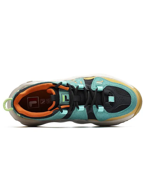 Кроссовки barricade 2 low-top green Fila — изображение 3 из 4, зеленый/черный