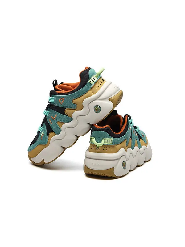 Кроссовки barricade 2 low-top green Fila — изображение 4 из 4, зеленый/черный