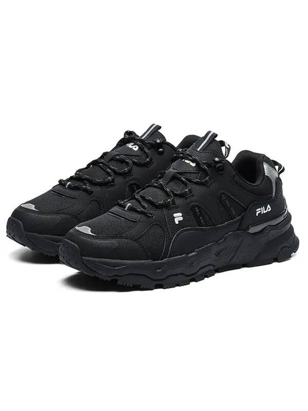Кроссовки trek 1s low-top sports shoes black Fila — изображение 2 из 4, черный