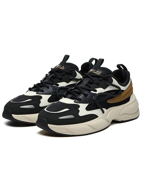 Кроссовки spettro low-top casual shoes black/white Fila — изображение 2 из 4, черный/белый