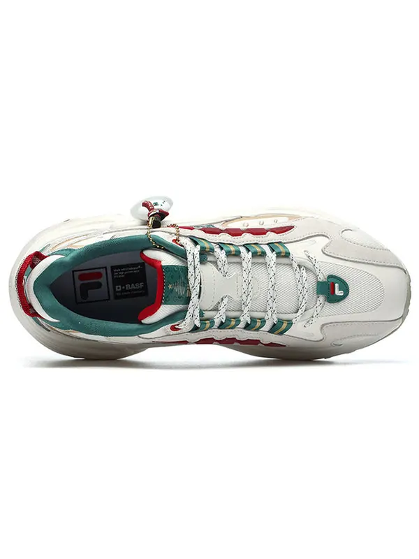 Кроссовки pantera 'white red green' Fila — изображение 3 из 4, белый/красный/зеленый