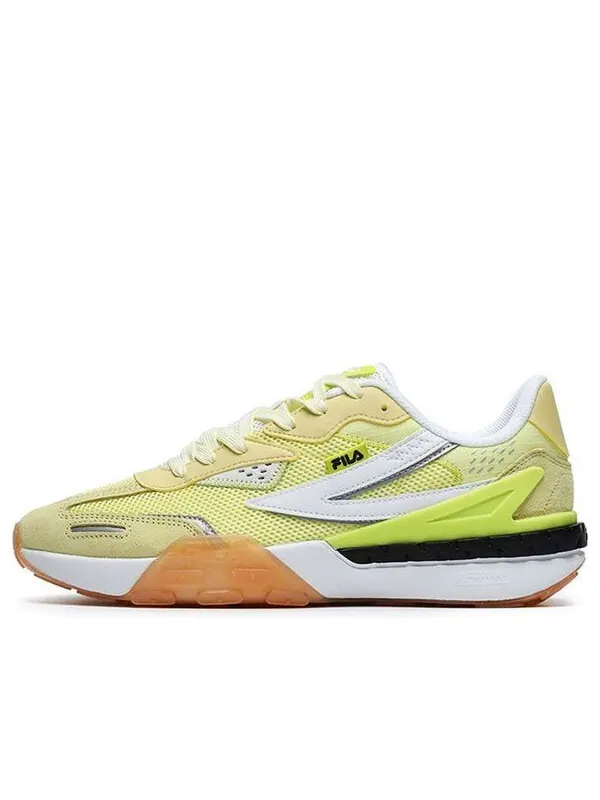 Кроссовки renno classics sneakers 'yellow' Fila — изображение 1 из 4, желтый/белый/черный