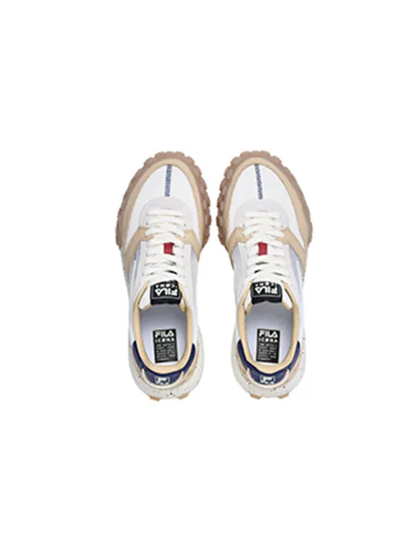 Кроссовки gara chunky sneakers 'white grey beige' Fila — изображение 3 из 4, белый/бежевый/серый