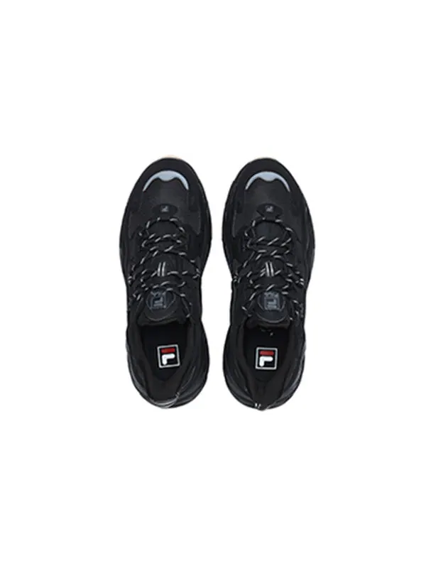 Кроссовки wave low-top shoes 'black' Fila — изображение 3 из 4, черный/бежевый