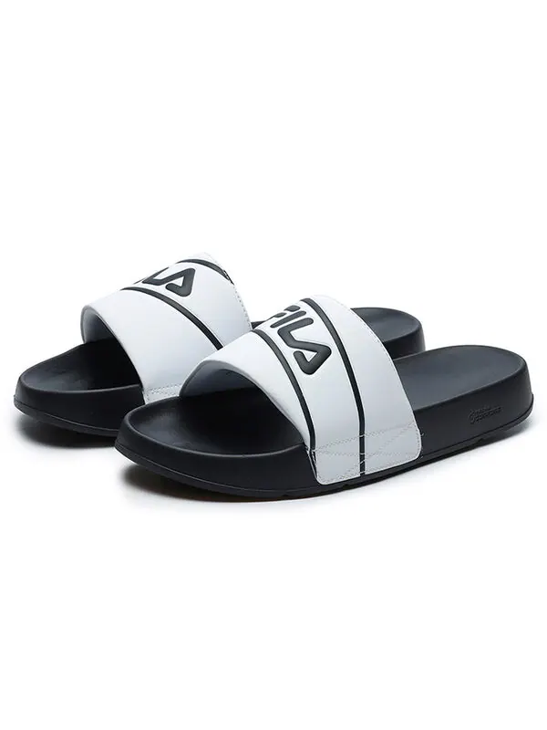 Тапочки drifter 'white blue' Fila — изображение 2 из 4, белый/синий