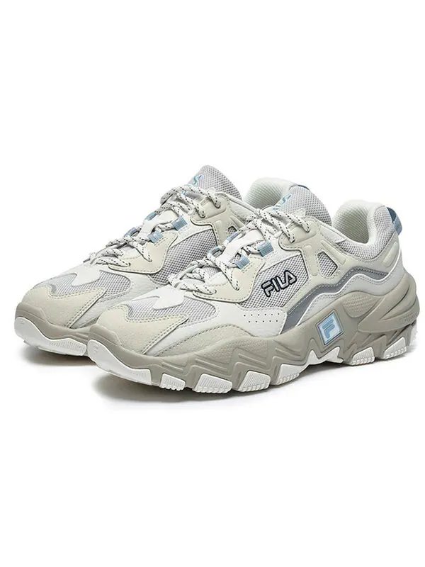 Кроссовки 2 running sneakers 'beige white' Fila — изображение 2 из 4, бежевый/белый/серый
