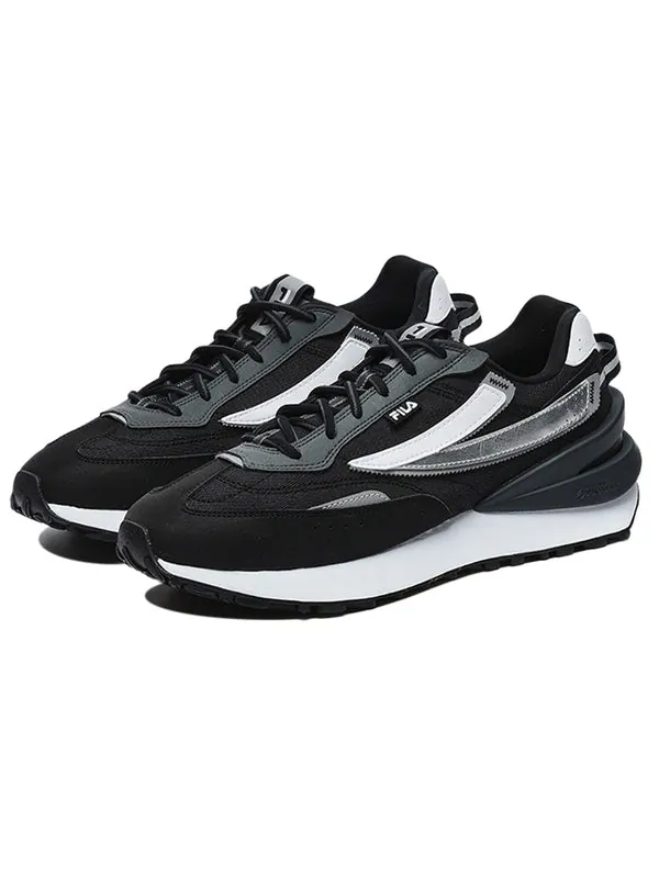 Кроссовки jogger 3 sneakers 'black white' Fila — изображение 2 из 4, черный/белый/серебристый