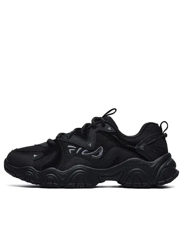 Кроссовки fluid 4 sneakers 'core black' Fila — изображение 1 из 4, черный/белый