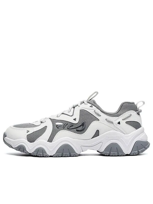 Кроссовки fluid 4 sneakers 'white grey' Fila — изображение 1 из 4, белый/серый