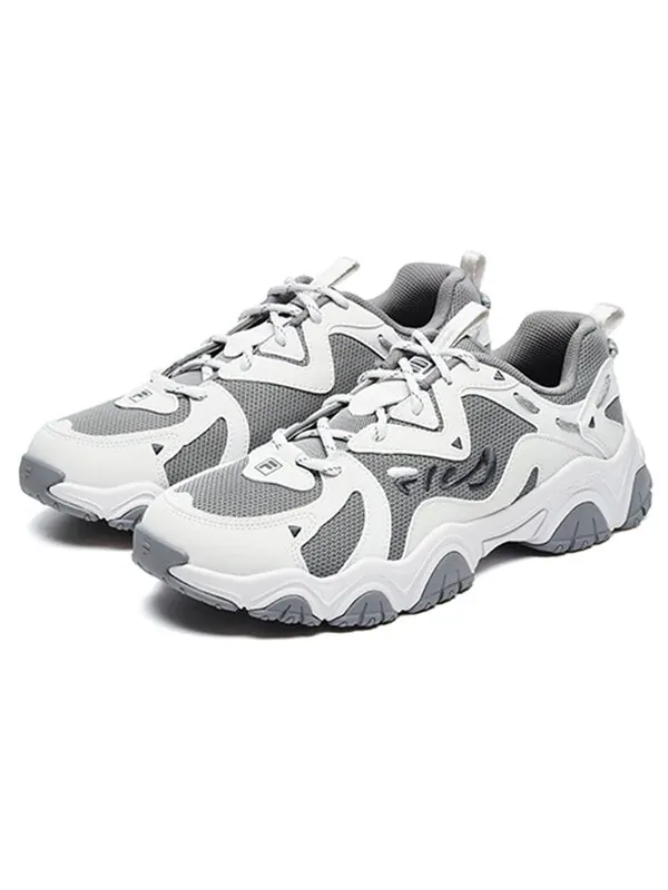 Кроссовки fluid 4 sneakers 'white grey' Fila — изображение 2 из 4, белый/серый