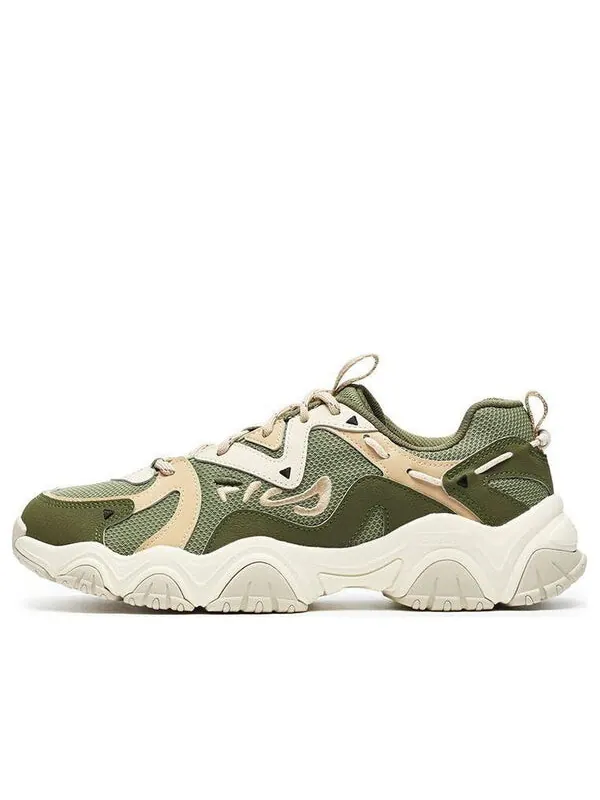 Кроссовки fluid 4 sneakers 'green white' Fila — изображение 1 из 4, зеленый/белый