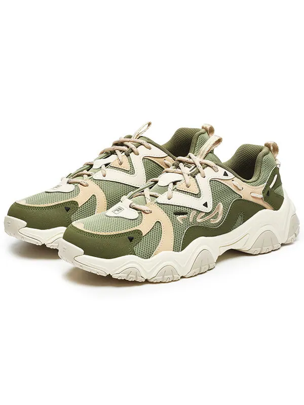 Кроссовки fluid 4 sneakers 'green white' Fila — изображение 2 из 4, зеленый/белый