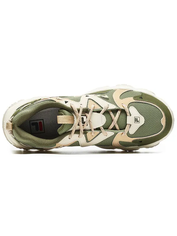 Кроссовки fluid 4 sneakers 'green white' Fila — изображение 3 из 4, зеленый/белый