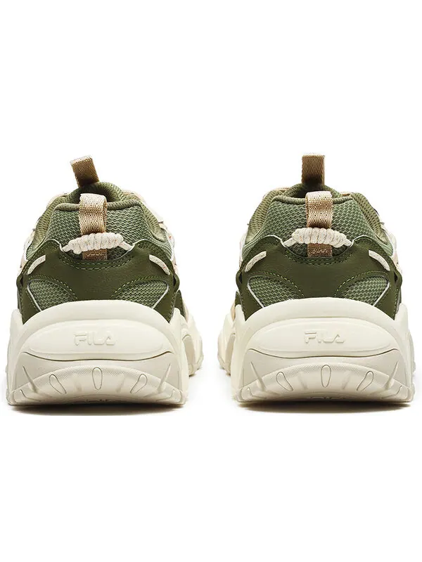 Кроссовки fluid 4 sneakers 'green white' Fila — изображение 4 из 4, зеленый/белый