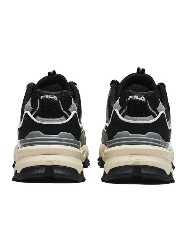 Кроссовки trek 1s low shoes 'black silver' Fila — изображение 4 из 4, черный/серебристый/белый