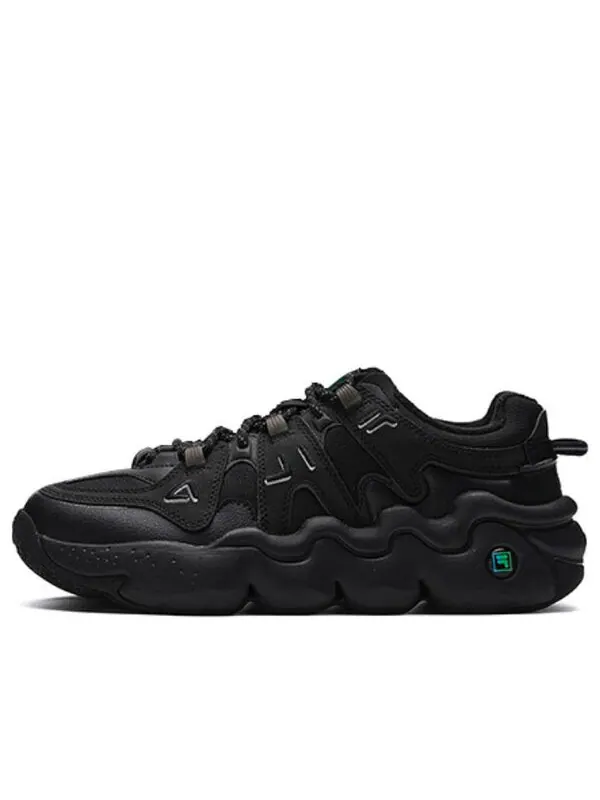 Кроссовки panini low retro basketball sneakers 'black' Fila — изображение 1 из 4, черный